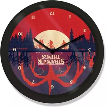 Stranger Things Relógio Upside Down Clock