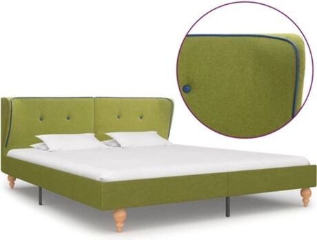 Vidaxl Cama 280585 Tecido (Compatível com Colchão: 160x200 cm)