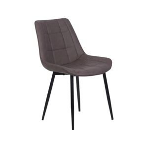 Beliani Conjunto 2 Cadeiras de Refeição Melrose (Castanho - Pele Sintética - 59x51x82 cm)