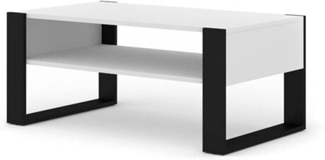 Â€Žbim Furniture Mesa de Centro ‎BIM FURNITURE Nuka F (110x60x48 cm - Placa Laminada - Branco)