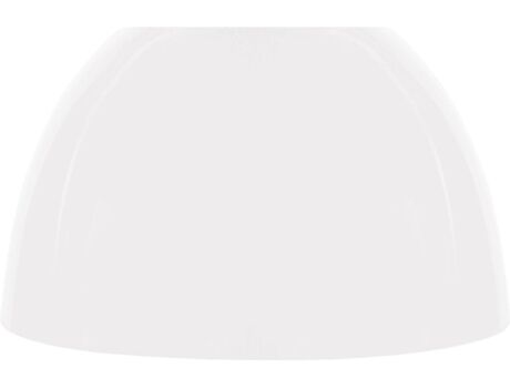 Tosel Abajur para Candeeiro Plexi (Branco Marfim - Plástico - 24x24x13 cm)