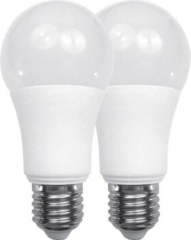 Kunft Lâmpadas LED KLWW-3667 (470 lumen - Casquilho: E27 - 2 Lâmpadas - Luz Amarela)