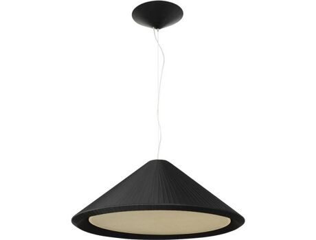 Faro Barcelona Candeeiro de Teto Hue In (Preto - E27 - Máx. 15W - Metal - Tecido)