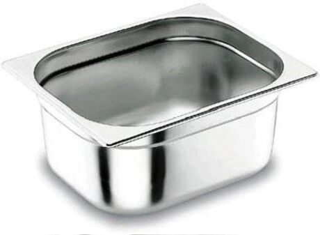 Lacor Caixa para Conservação Container Inox 18/10 (0.6 L - Cinzento - 25,8x16,8x2 cm)