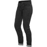 Dainese Calças para Mulher Denim Slim Tex Preto (28)