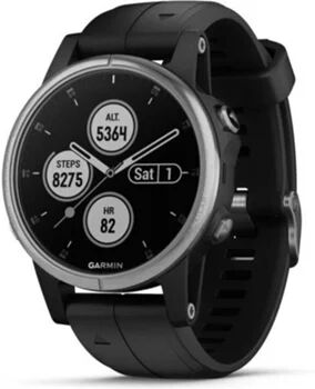 Garmin Relógio Desportivo Fénix 5S Plus 42 mm (Bluetooth - Até 11 h de autonomia - Preto)