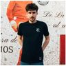 Copa Football T-Shirt de Homem para Futebol Maradona Argentina Embroidery Preto (S)