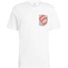 Adidas T-Shirt de Homem para Ciclismo Five Ten Brand Of The Brave Branco (S)