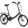 Moma Bikes Bicicleta Dobrável BIFIRST2GUN Cinzento (80x35x65 cm)