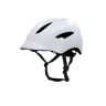 Crazy Safety Capacete bicicleta urbano Luz recarregável USB Branco Mate (L) EN1078 Certificado