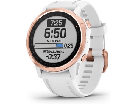 Garmin Relógio Desportivo Fenix 6S PRO (Bluetooth - Até 9 dias de autonomia - Rosa)