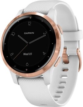 Garmin Relógio Desportivo Vivoactive 4S (Bluetooth - Até 7 dias de autonomia - Branco)