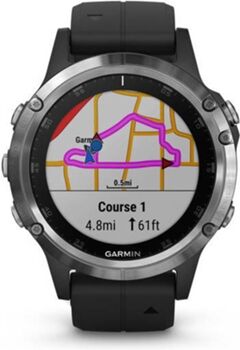 Garmin Relógio Desportivo Fénix 5 Plus 47 mm (Bluetooth - Até 18 de autonomia - Preto)