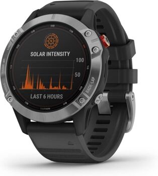 Garmin Relógio Desportivo Fenix 6 Solar (Bluetooth - Até 14 dias de autonomia)