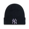 New Era Feijão League Essentials Cuff New York Yankees Preto Unissex TU