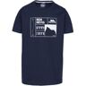 Trespass T-Shirt de Homem para Montanha Nev Montanha Azul (S)