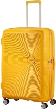 American Tourister Mala de Viagem Soundbox 77 (Grande - 4 Rodas - 97 L - Amarelo)