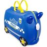 Trunki Mala de Viagem Infantil Cavalgável Percy Polícia Azul (46x20.5x31cm - 18 L)