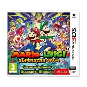 Nintendo Jogo Nintendo 3DS Mario & Luigi Super Star Saga+Bowsers Minions