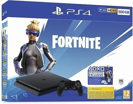 Sony Consola PS4 Slim + Fortnite + Voucher (500 GB)