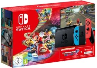 Nintendo Consola Switch V2 Mario Kart 8 Deluxe Bundle (32 GB)