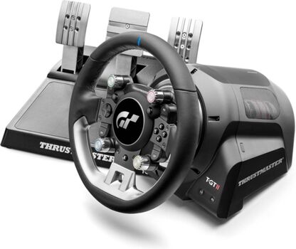 Thrustmaster Volante + Pedais T-GT II (Multiplataforma - Preto)