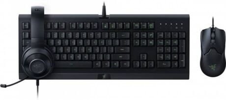 Razer Bundle Power Up (Rato Viper + Teclado Cynosa Lite + Auscultadores Kraken X Lite)