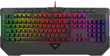 1life Teclado Gaming Spike RGB (Semi-mecânico - Português - Preto)