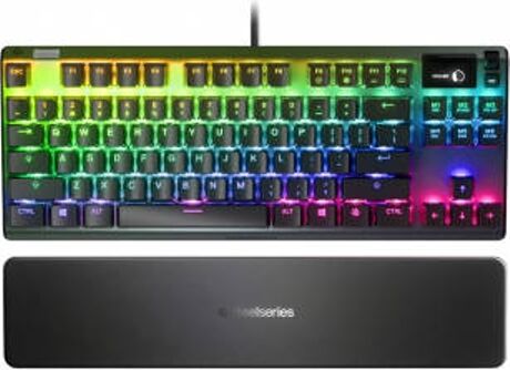 Steelseries Teclado Gaming Apex7 Tkl (Mecânico - Inglês - Preto)