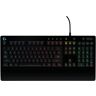 Logitech Teclado Gaming G213 (Membrana - Alemão - Preto)