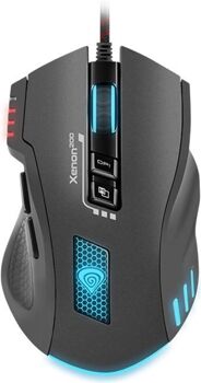 Genesis Rato Gaming com fios Xenon 200 (3000 dpi - Preto)