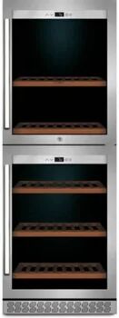 Caso Cave de Vinho Wine chef Pro 126 2D Smart (125 Garrafas - Inox)