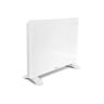 Vonroc Aquecedor Elétrico Convector Luxuoso Painel de Vidro (1500W - Branco - WIFI)