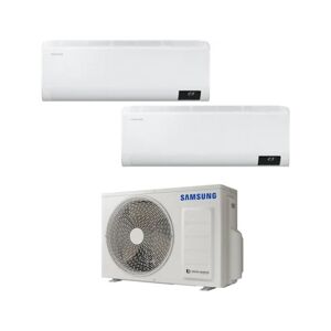 Samsung Ar Condicionado FJM Comfort AR09+AR12TXFCAWKN (18+24 m² - 9000+12000 BTU - Branco)