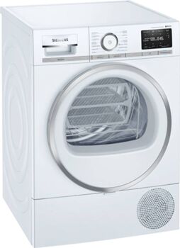 Siemens Máquina de Secar Roupa WT47XEH0ES (9 kg - Condensação - Branco)