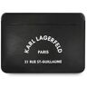 Karl Lagerfeld Capa para portátil e tablet de 13" Rue St Guillaume Cor Preto KLCS133RSGSFBK