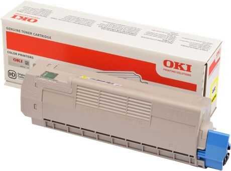 Oki Toner C612 46507505 Amarelo