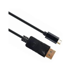 Gembird Adaptador USB-C para Displayport Macho 4K 60 Hz 2M Preto