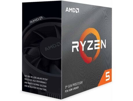 AMD Processador Ryzen 5 3600 (Socket AM4 - Hexa-Core - 3.6 GHz)