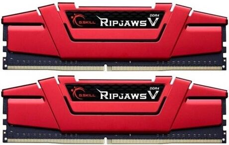 Gskill Memória RAM DDR4 Ripjaws V (2 x 4 GB - 2133 MHz - CL 15 - Vermelho)