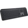 Logitech Teclado MX Keys S (Wireless - Idioma Português - Teclado Numérico - Preto)