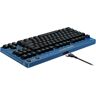 Logitech Pro Mechanical Keyboard League Of Legends Edition Teclado Usb Qwerty Estados Unidos Internacional Preto Azul Dourado