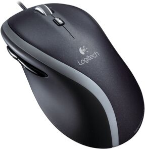 Logitech Rato M500 (Cabo USB - Regular - 1000 dpi - Cinzento)