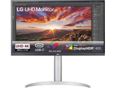 LG Monitor 27UP850-W (27'' - UHD 4K - IPS)