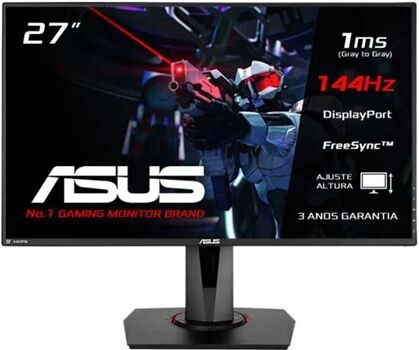 Asus Monitor Gaming VG278Q (27'' - 1 ms - 144 Hz - NVIDIA G-Sync e AMD FreeSync)