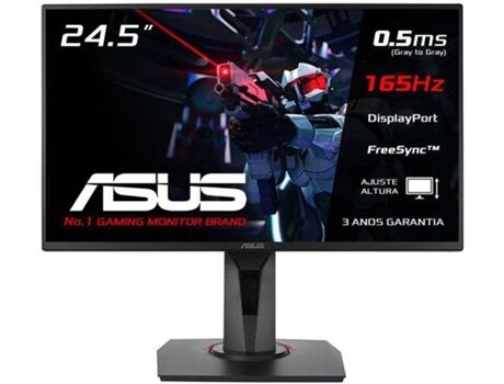 Asus Monitor Gaming VG258QR (24.5'' - 0.5 ms - 165 Hz)