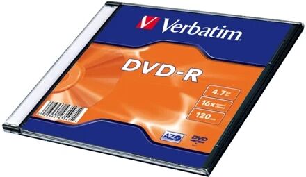 Verbatim DVD-R 16X 4.7GB UNIT.