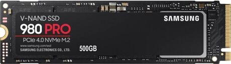 Samsung Disco SSD Interno 980 PRO (500 GB - PCI Express 4.0 - 6900 MB/s)