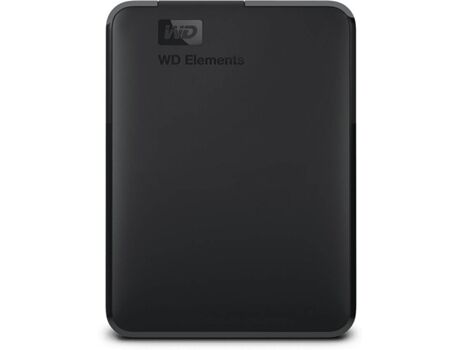 Western Digital Disco HDD Externo Elements Portable 5 TB (Preto - 5 TB - USB 3.0)