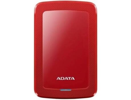 Adata Disco Externo HDD HV300 (Vermelho - 2 TB - USB 3.1)